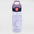 Opção de cor ROSA CLA/AZUL ESC de Garrafa Oxer Infantil 600Ml