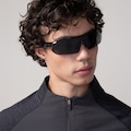 Óculos de Sol Oxer Esportivo Polarizado com Troca de Lentes com Opção de Grau Adulto PRETO