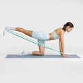 Elástico para treino Oxer Super Band Média 25 kg VERDE CLARO