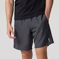 Bermuda Oxer Better Tecido Plano com Sunga Interna - Masculina CINZA ESCURO