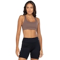Top Fitness Sem Bojo On Running Média Sustentação Movement Bra - Adulto VINHO