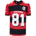 Camiseta do Flamengo Braziline Masculina Essay VERMELHO/PRETO