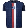 Camiseta do PSG Braziline Infantil Illuvium AZUL ESCURO