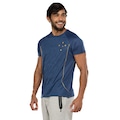 Camiseta do Cruzeiro Masculina Braziline Affix AZUL ESCURO