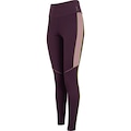 Calça Legging Feminina Oxer Textura New Média Compressão Cós Médio ROXO ESCURO