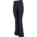 Calça Feminina Oxer Bailarina Mescla Baixa Compressão Cós Baixo CINZA MESCLA