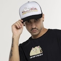 Boné Aba Reta Ripndip Strapback Trucker PRETO