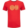 Camiseta Masculina Nike Manga Curta Dri-Fit Humor 1 VERMELHO