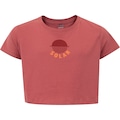 Blusa Cropped Infantil Oxer Casual ROSA/ROSA ESC