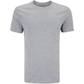 Camiseta Masculina Oxer Manga Curta Mescla Básica CINZA MESCLA