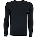Camiseta Masculina Oxer Manga Longa Recortada PRETO