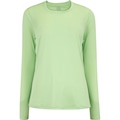 Camiseta Feminina Oxer Manga Longa Crepe Antiodor VERDE CLARO