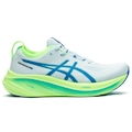 Tênis ASICS Gel-Nimbus 26 Lite-Show Masculino AZUL CLA/VERDE
