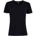 Camiseta Feminina Oxer Manga Curta Aero Cava Tradicional PRETO