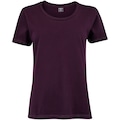 Camiseta Feminina Oxer Manga Curta Aero Cava Tradicional VINHO