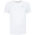 Camiseta ASICS Manga Curta Racket Recortada- Masculina BRANCO