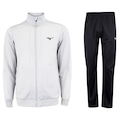 Conjunto de Agasalho Masculino Mizuno IM CINZA/PRETO