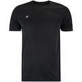 Camiseta Masculina Adams Lisa Futebol Dry PRETO