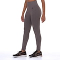 Calça Legging Feminina ASICS Seamless Fio Emana MARROM