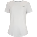 Camiseta Feminina Fila Manga Curta Basic Sports Polygin BRANCO