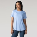 Camiseta Feminina Fila Manga Curta Basic Sports Polygin AZUL CLARO