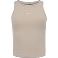 Camiseta Regata Feminina Fila Basic BEGE