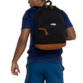 Mochila Fila Suede - 18 Litros PRETO