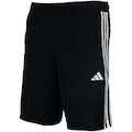 Bermuda Masculina adidas Essentials 3 Listras PRETO/BRANCO