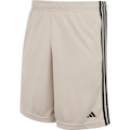 Bermuda adidas 3 Stripes Masculina BEGE/PRETO