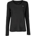 Camiseta Feminina Mizuno Manga Longa Nirvana F PRETO