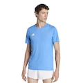 Camiseta Masculina adidas Manga Curta Adizero Essentials AZUL CLARO