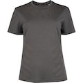 Camiseta Feminina adidas Manga Curta HR Hiit Airch MARROM ESCURO