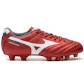 Chuteira de Campo Infantil Mizuno Morelia Club MD VERMELHO