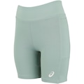 Bermuda Baixa Compressão Feminino ASICS Cós Baixo VERDE