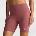 Opção de cor ROSA ESCURO de Bermuda Baixa Compressão Feminino ASICS Cós Baixo