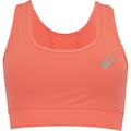 Top Fitness com Bojo Removível ASICS Alta Sustentação Icon Adulto LARANJA