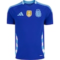Camisa Seleção da Argentina II 24 adidas Masculina Torcedor AZUL ESCURO