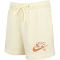 Short Feminino Nike Sportswear Club FLC FT MR GX BEGE