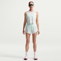 Short Feminino Nike Dri-Fit ADV MR 3IN VERDE CLARO/PRETO