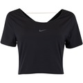 Camiseta Feminina Nike Manga Curta One Classic Dri-Fit TWST PRETO