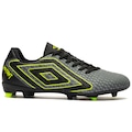 Chuteira de Campo Adulto Umbro Mutant CINZA ESCURO/PRETO