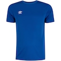 Camiseta Masculina Umbro Manga Curta Legacy AZUL
