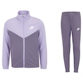 Conjunto de Agasalho Infantil Nike Sportswear Tracksuit Poly Full Zip HBR ROXO CLA/ROXO