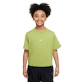 Camiseta Infantil Nike Manga Curta Sportswear Essential SS Broxy VERDE ESCURO