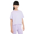 Camiseta Infantil Nike Manga Curta Sportswear Essential SS Broxy LILAS