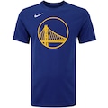 Camiseta do Golden State Warriors Nike Masculina Logo1 SS AZUL