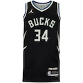 Camiseta Regata do Milwaukee Bucks Nike Masculina Dri-Fit Icon 23 PRETO