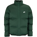 Jaqueta Masculina Nike sem Capuz Club Puffer VERDE ESCURO