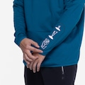 Blusão Masculino Nike Dri-Fit Fleece Crew GXF AZUL