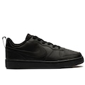 Tênis Infantil Nike Court Borough Low Recraft PRETO/PRETO